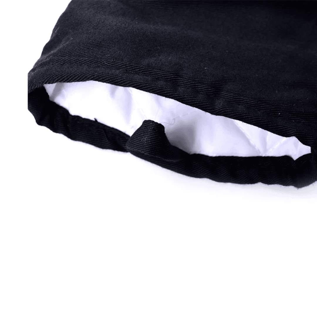 Silicone Oven Mitts with Cotton Lining | قفازات فرن سيليكون مقاومة للحرارة غير قابلة للانزلاق