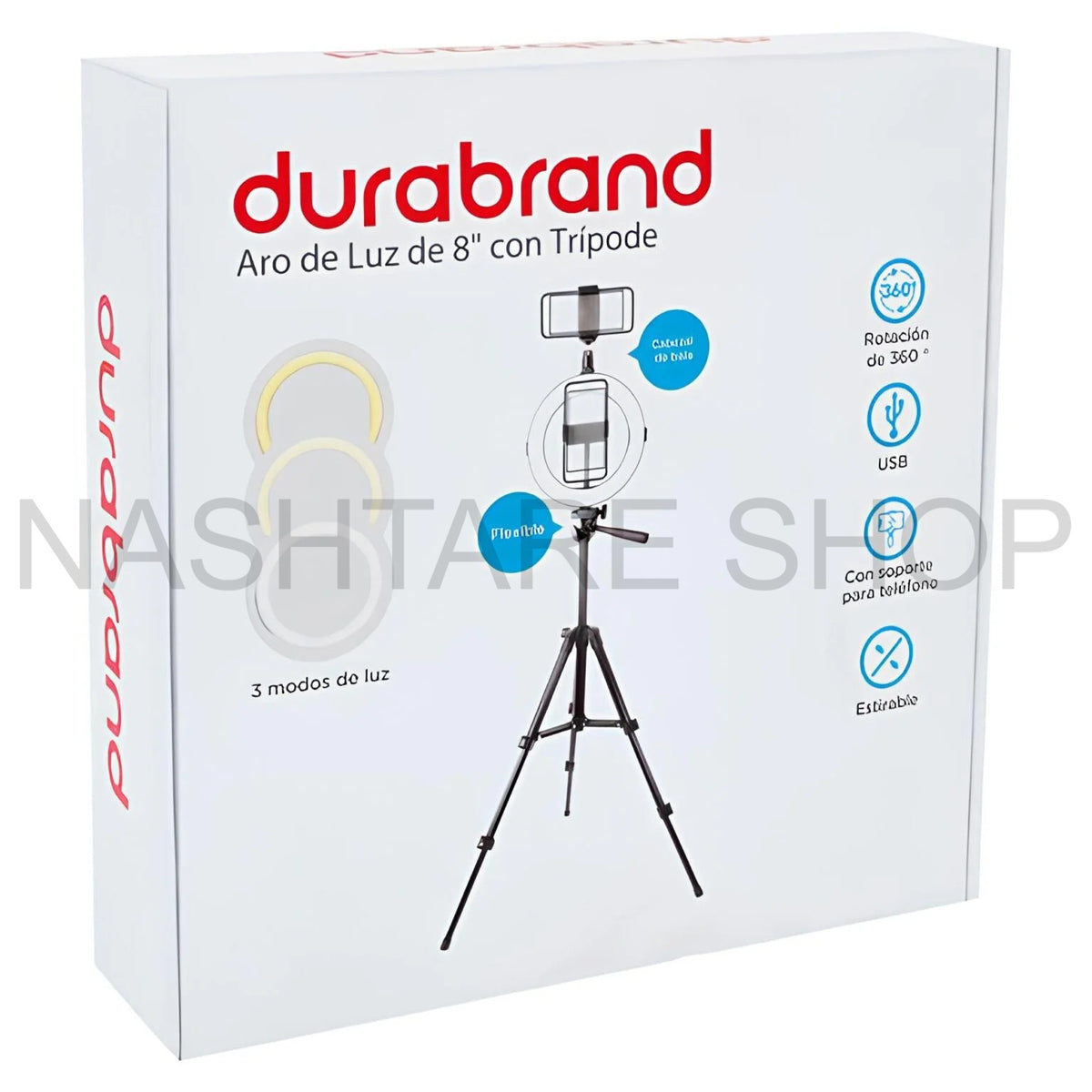 Ring Light w/ Tripod stand | إضاءة تصوير مع ستاند ثلاثي