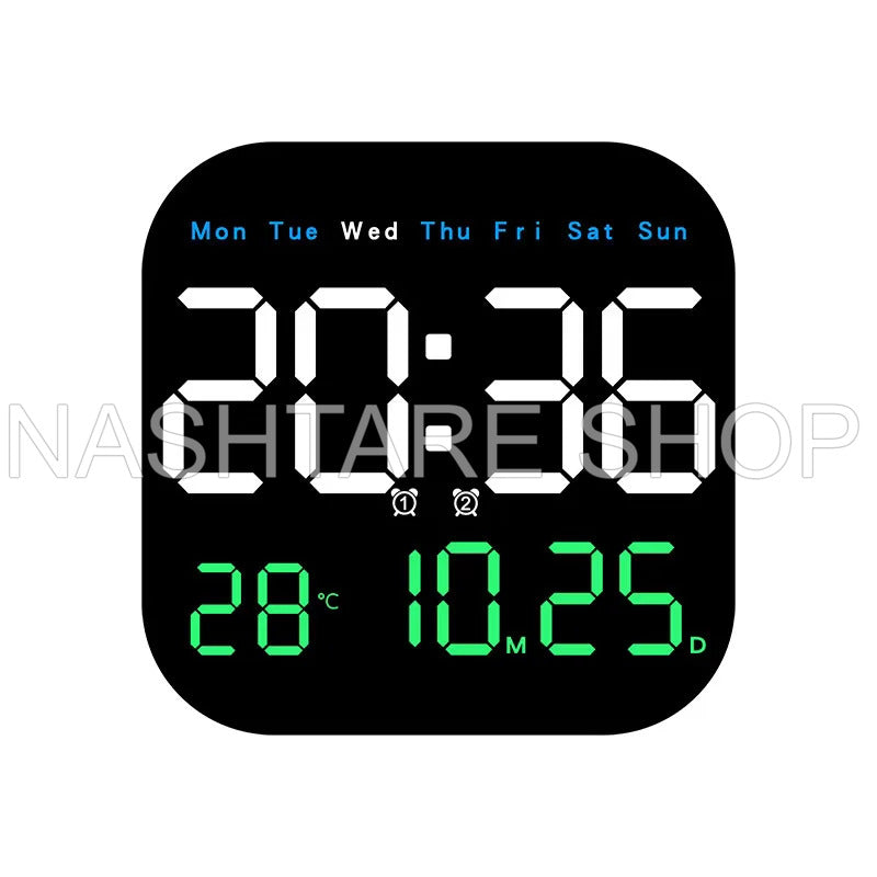 Digital Wall Clock | ساعة حائط رقمية