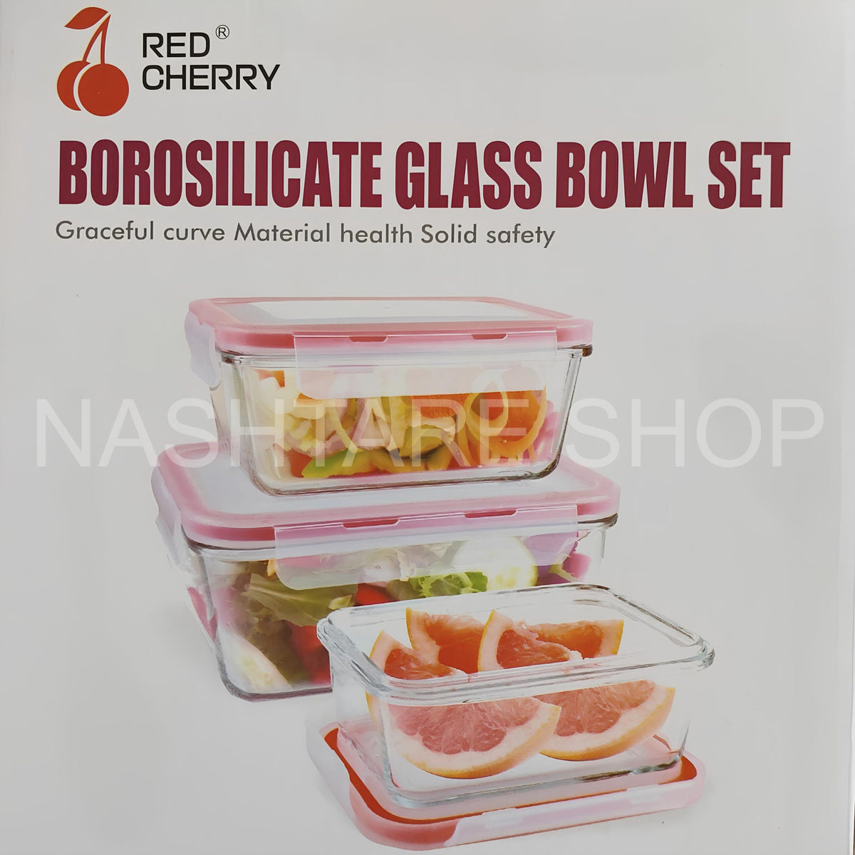 Borosilicate Glass Bowl Set | طقم زبادي من الزجاج