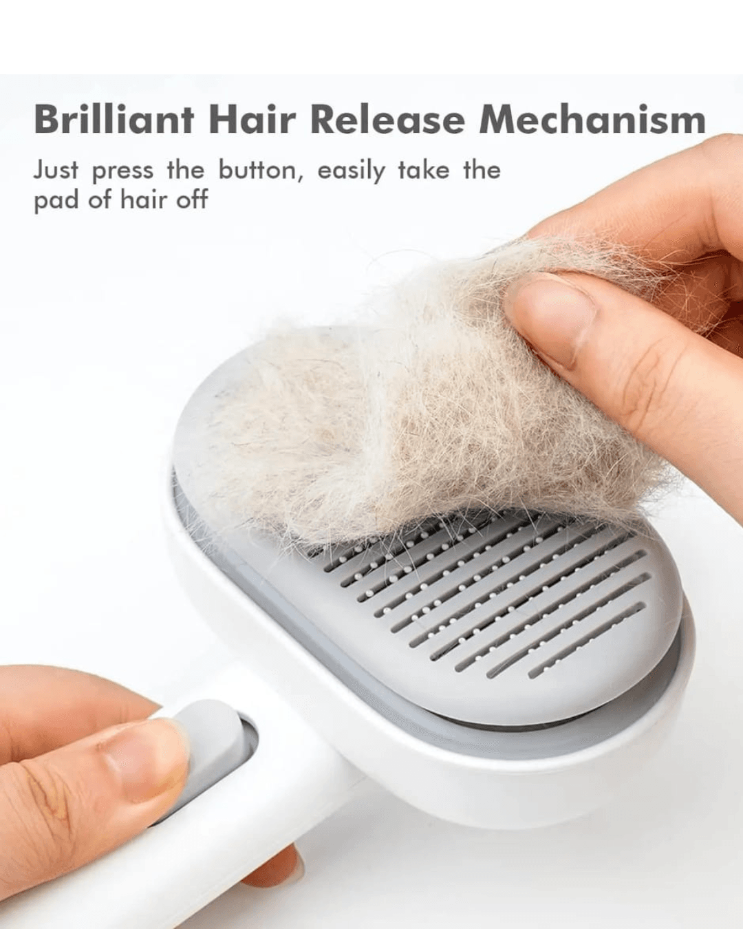 Auto Clean Pet Brushes | فرشاة حيوانات أليفة ذاتية التنظيف