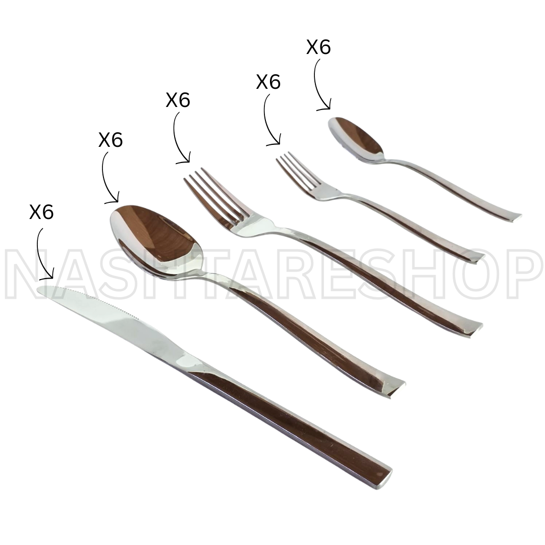 GEBE Cutlery Set 30 pcs | طقم أدوات مائدة