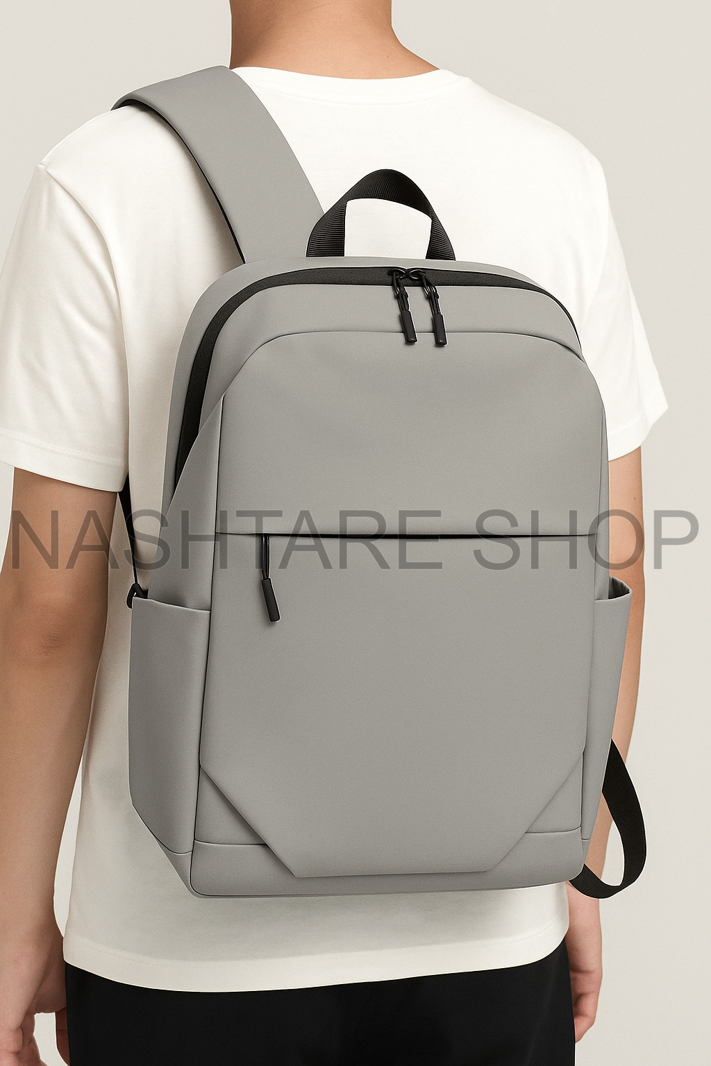 Dual Pocket Backpack | شنطة ظهر بجيبين