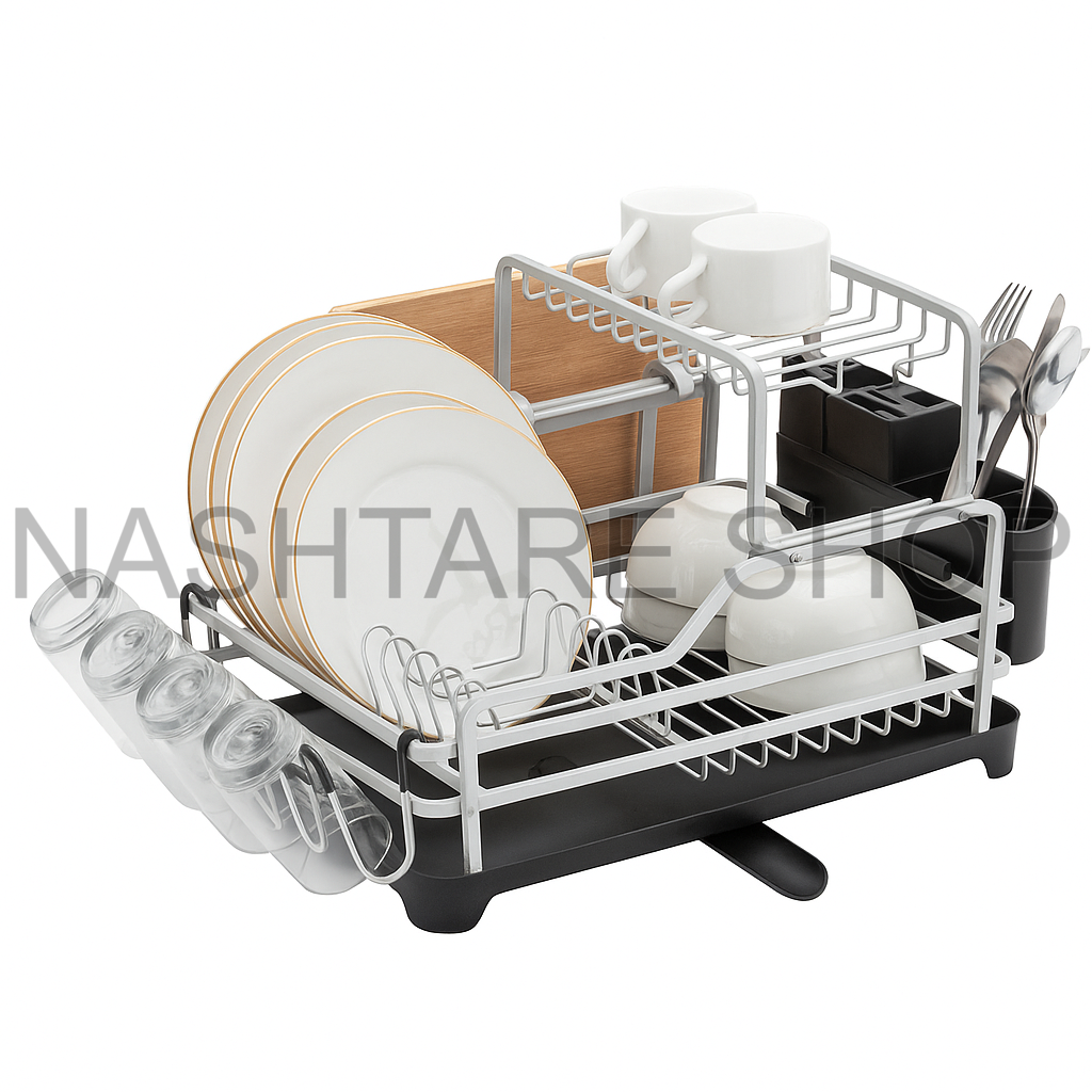 GEBE Aluminium Dish Rack | رف صحون ألمنيوم
