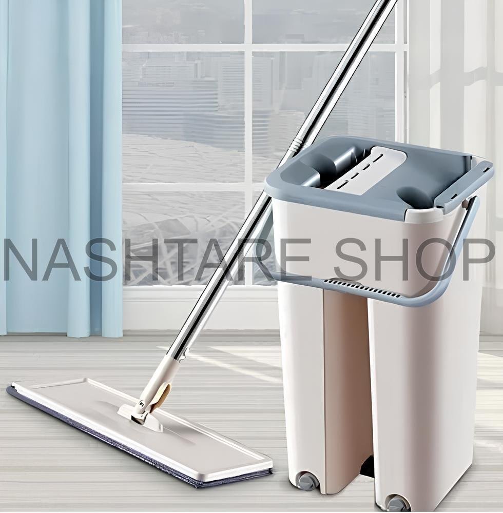 Maxi Flat Mop Set with Bucket
