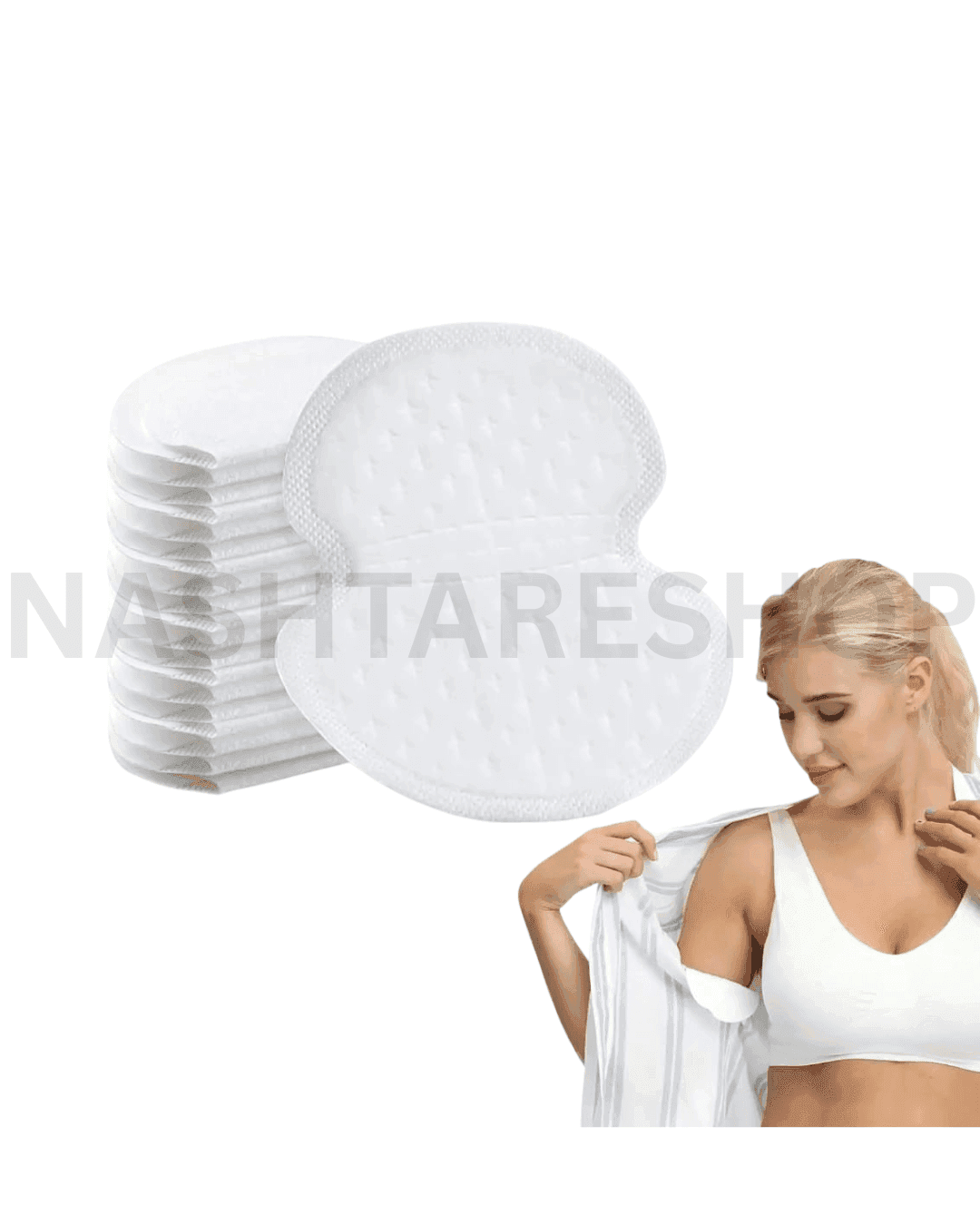 Disposable under arm shield - لاصق واقي للتعرق تحت الإبط