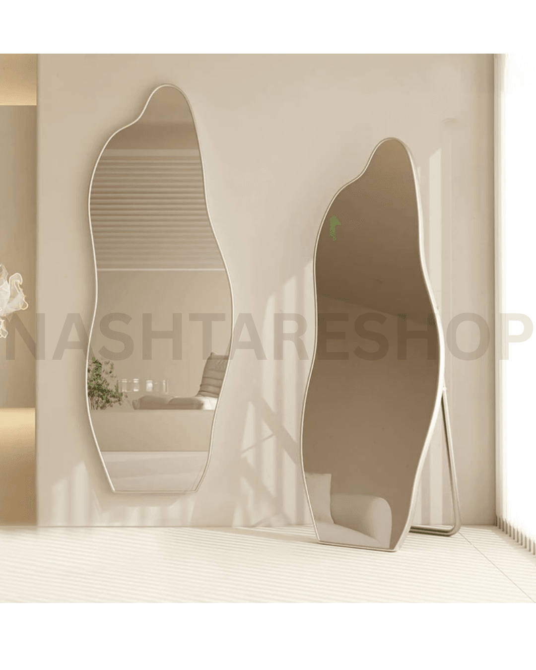 Standing & wall mounted dressing mirror - مرآة طوليه