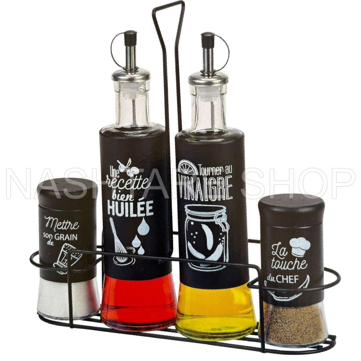 GEBE Oil & Spice Set | طقم الزيت والتوابل