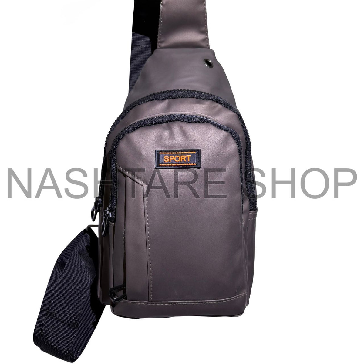 Dual Pocket Crossbody Bag | شنطة كتف بجيب كبير وصغير