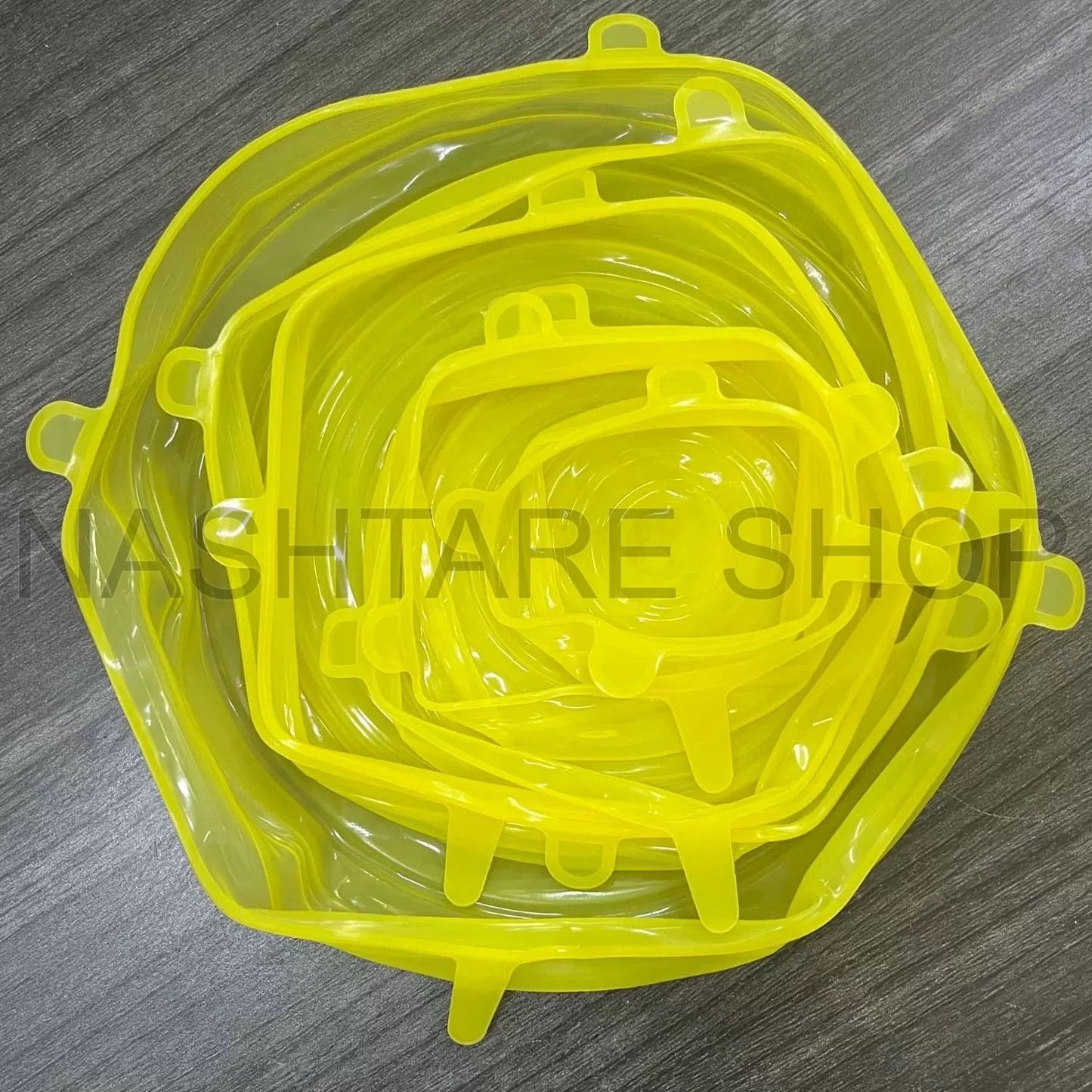 18-Piece Silicone Colorful Stretch Lids | ١٨ أغطية سيليكون مرنة ملونة قطعة