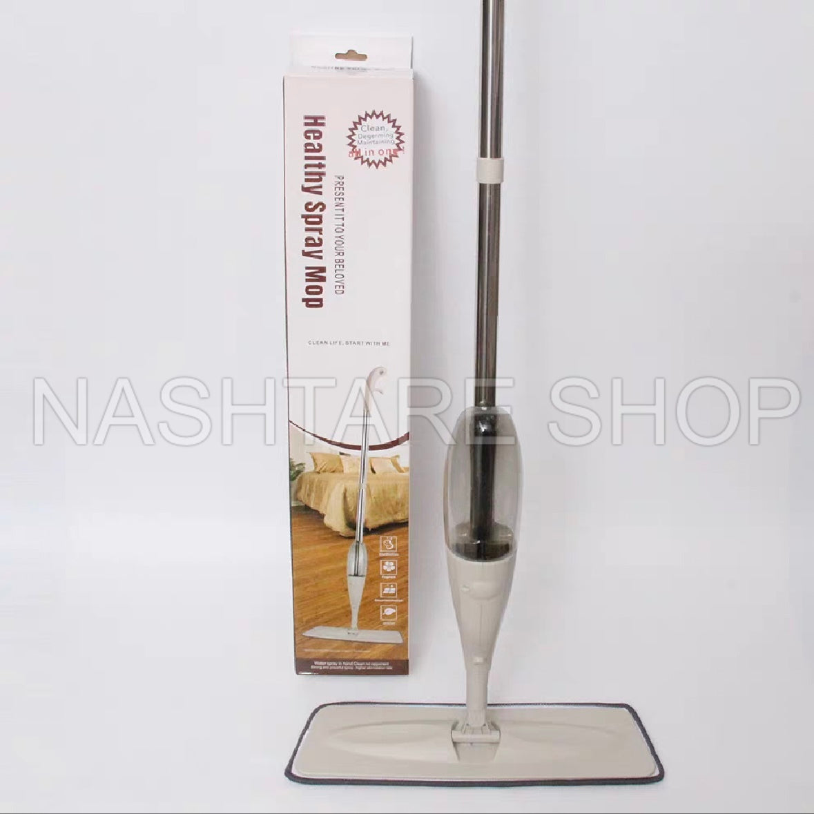Rotating & Absorbent Spray Mop | مممسحة دوارة برشاش