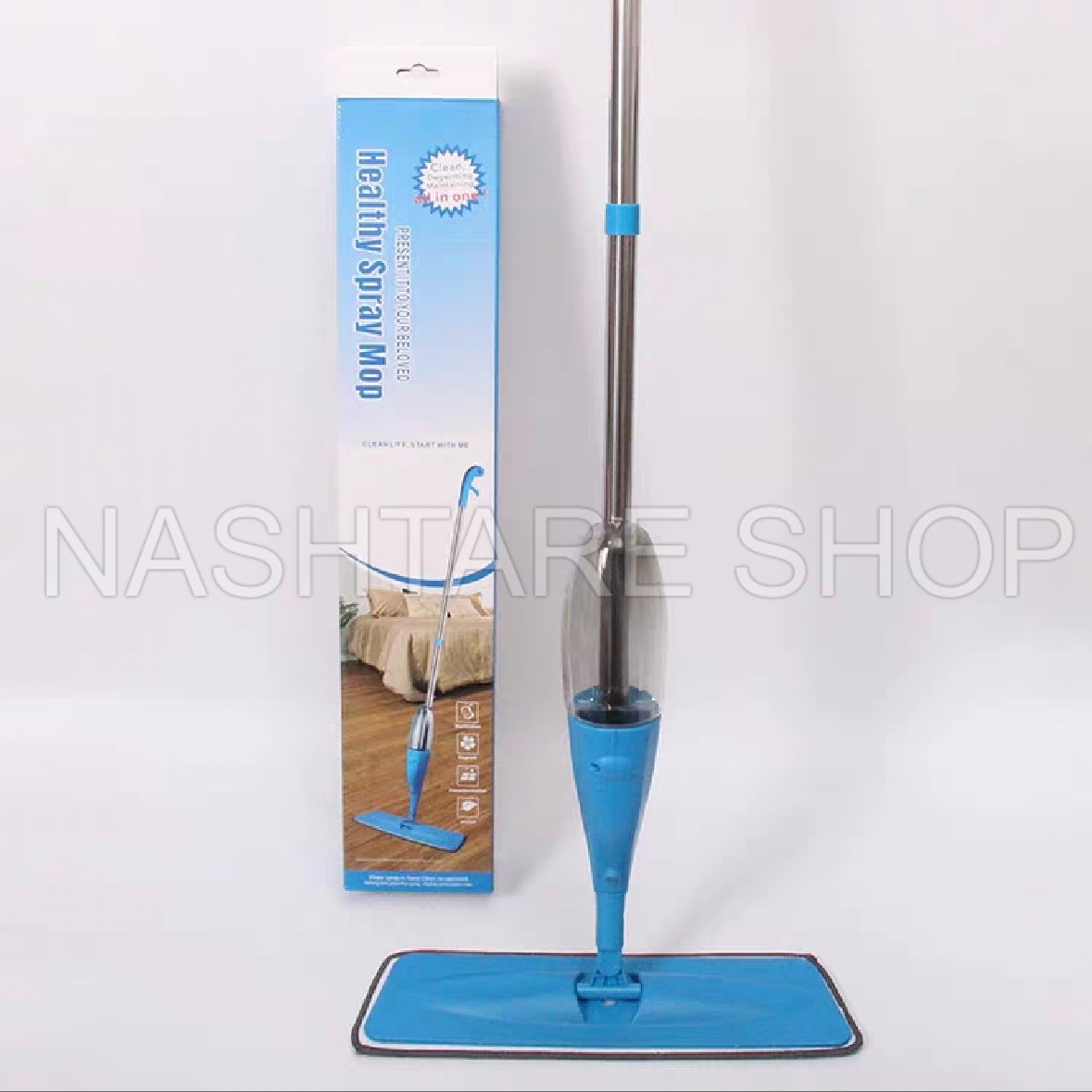 Rotating & Absorbent Spray Mop | مممسحة دوارة برشاش