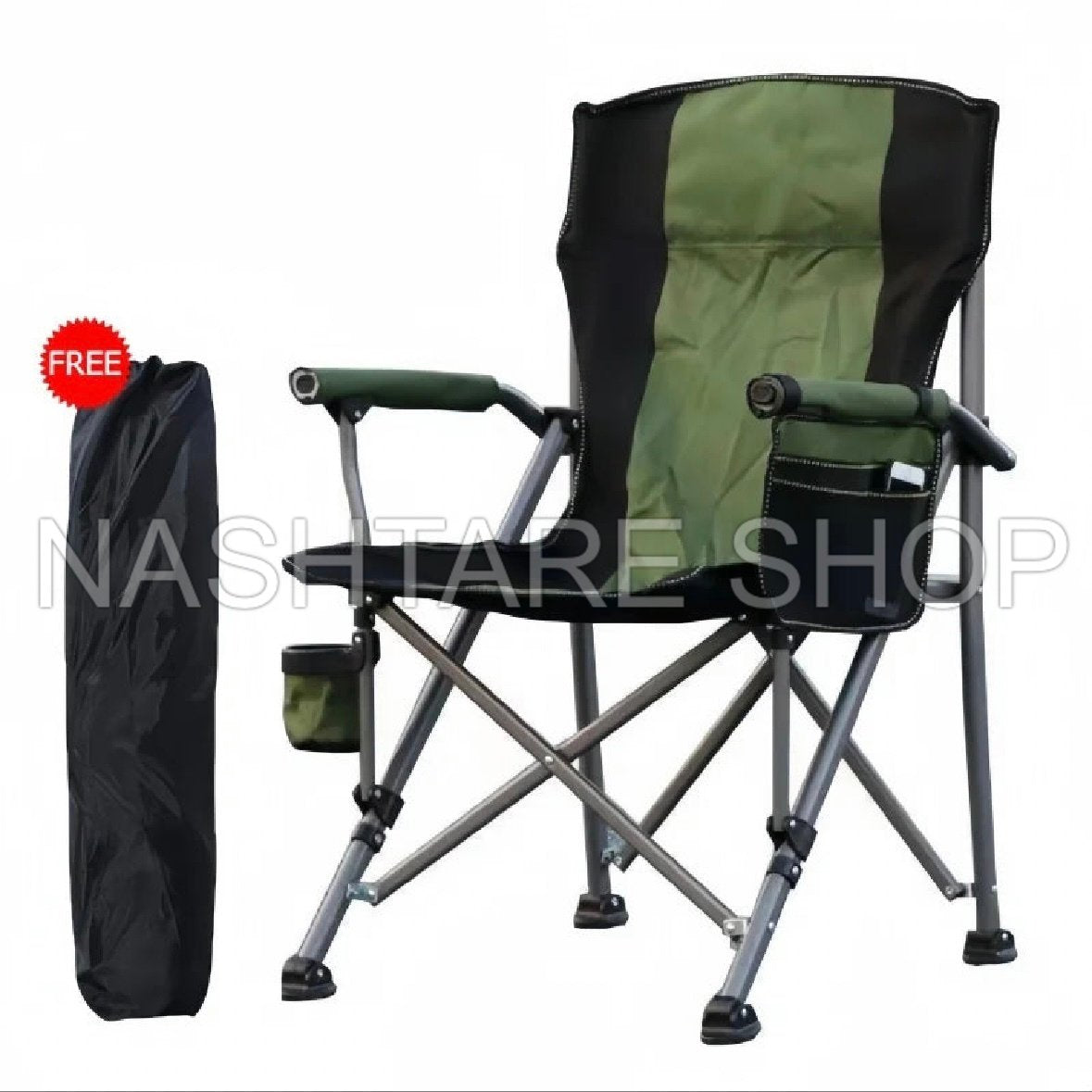 Large Outdoor Fishing Chair | كرسي صيد كبير قابل للطي