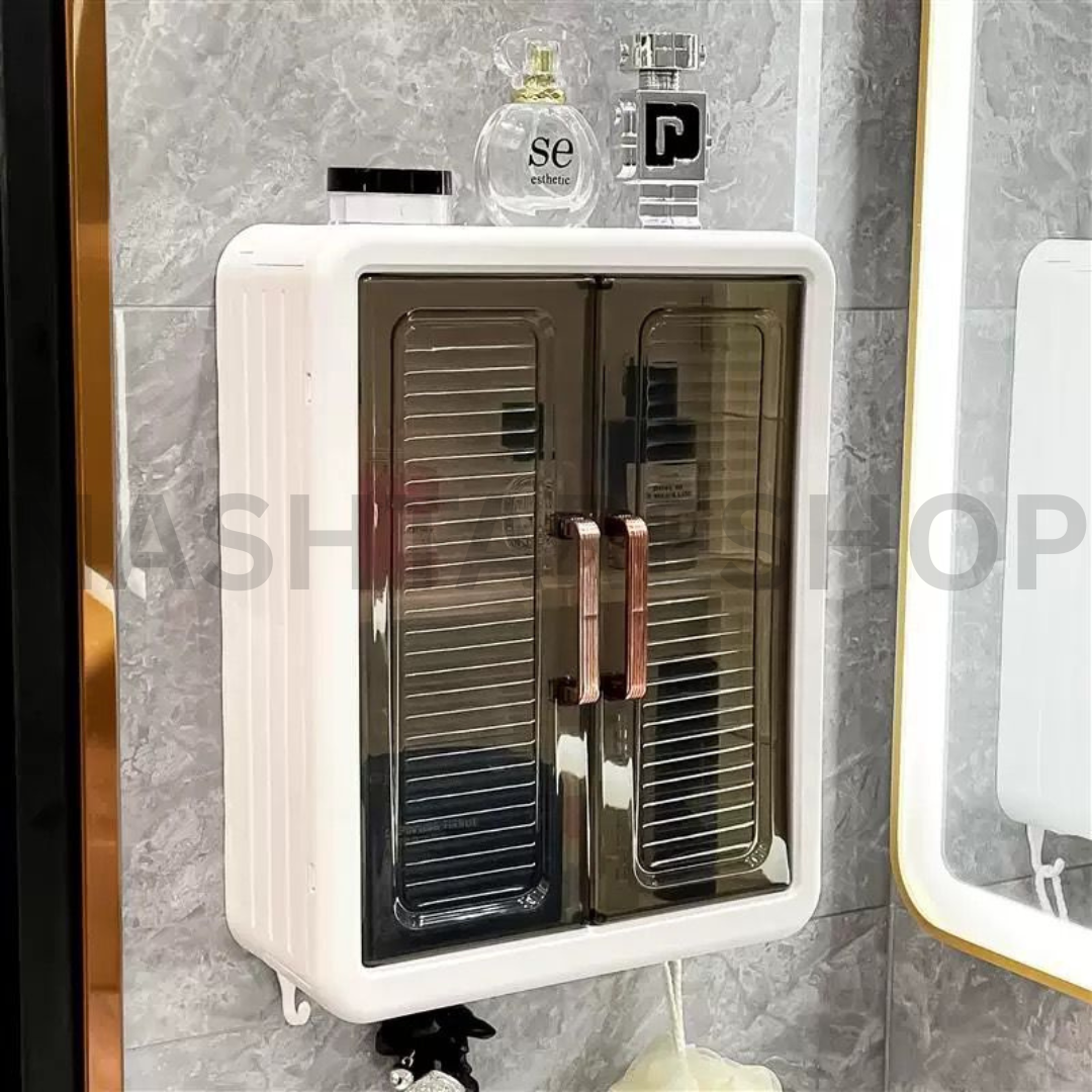 Wall-Mounted Bathroom Storage Cabinet | خزانة حمام للتخزين معلقة على الحائط