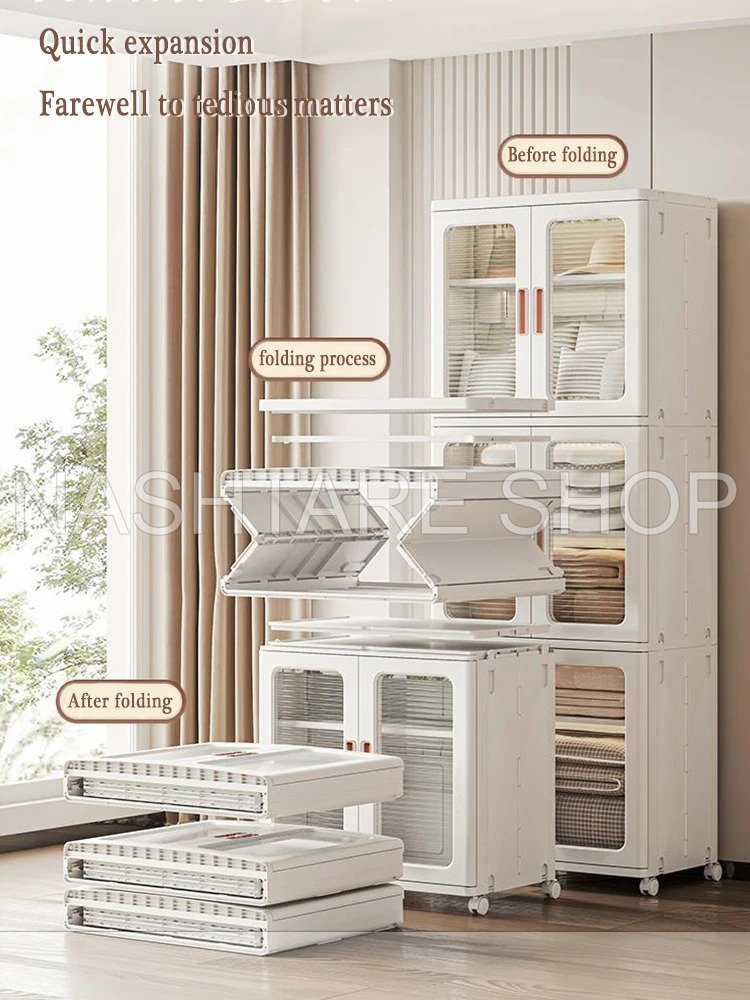 Kitchen Storage Cabinet | خزانة مطبخ قابلة للطي
