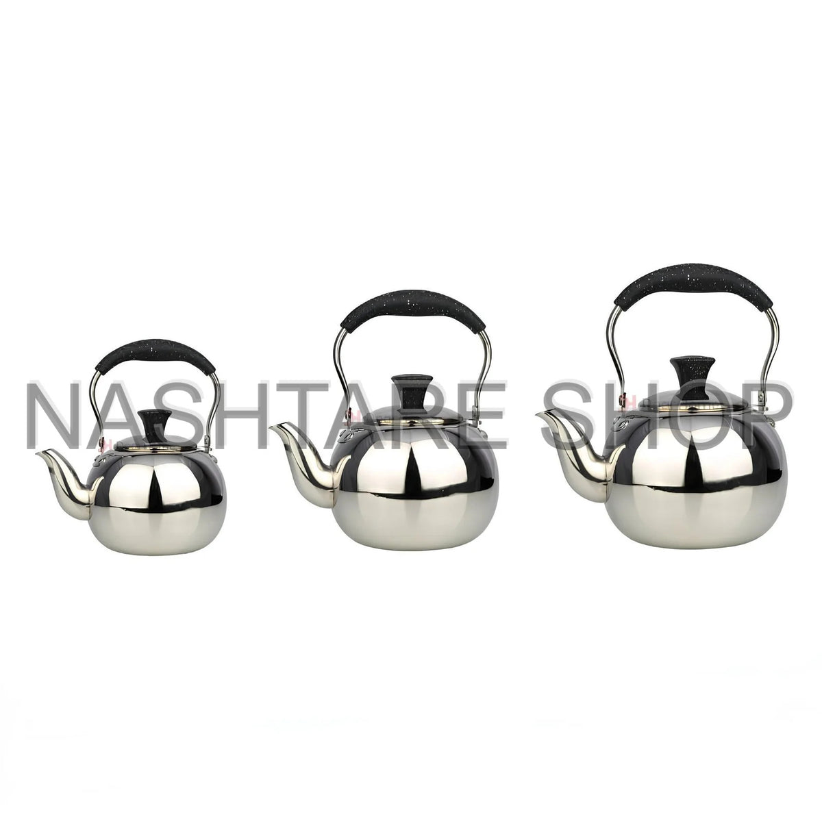 GEBE 3Pcs Teapot Set | مجموعة أباريق الشاي