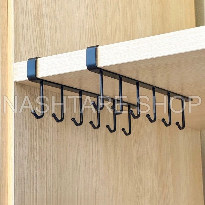 Cabinet Hanger with Hooks | رف تخزين مع تعاليق