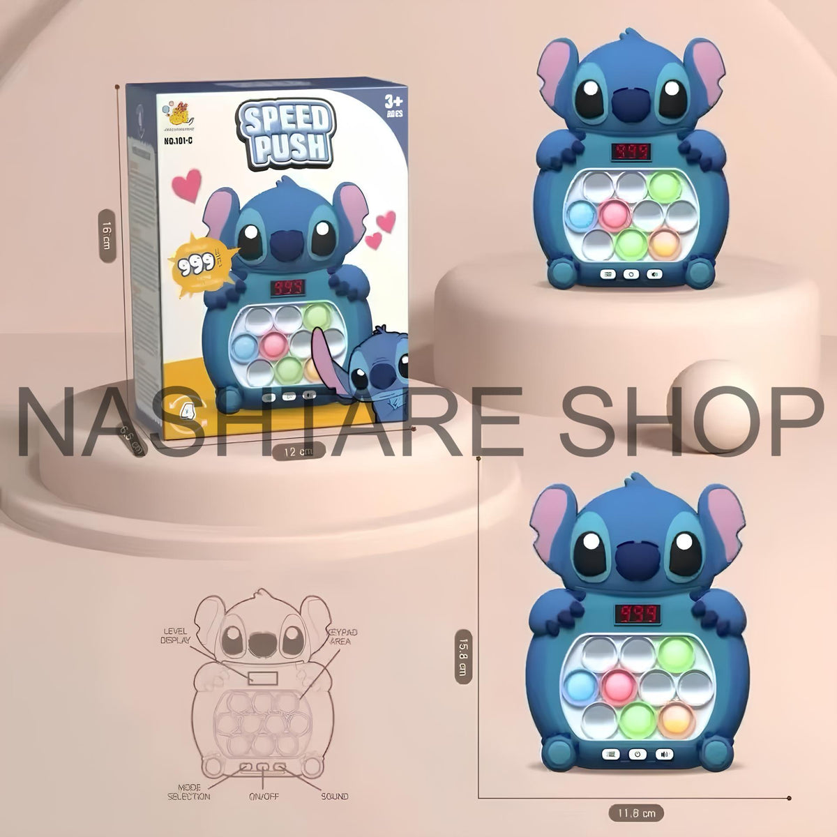 Stitch Pop Game | ستيتش بوب