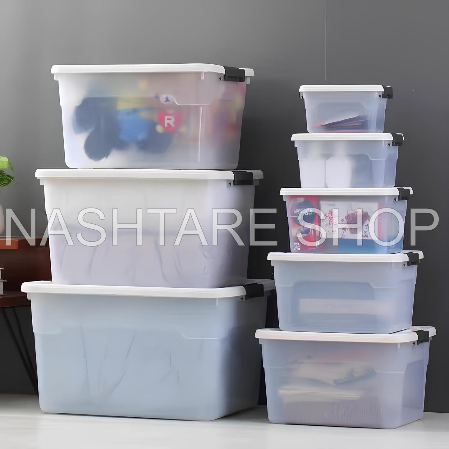 Storage Box with Wheels | صندوق تخزين بعجلات