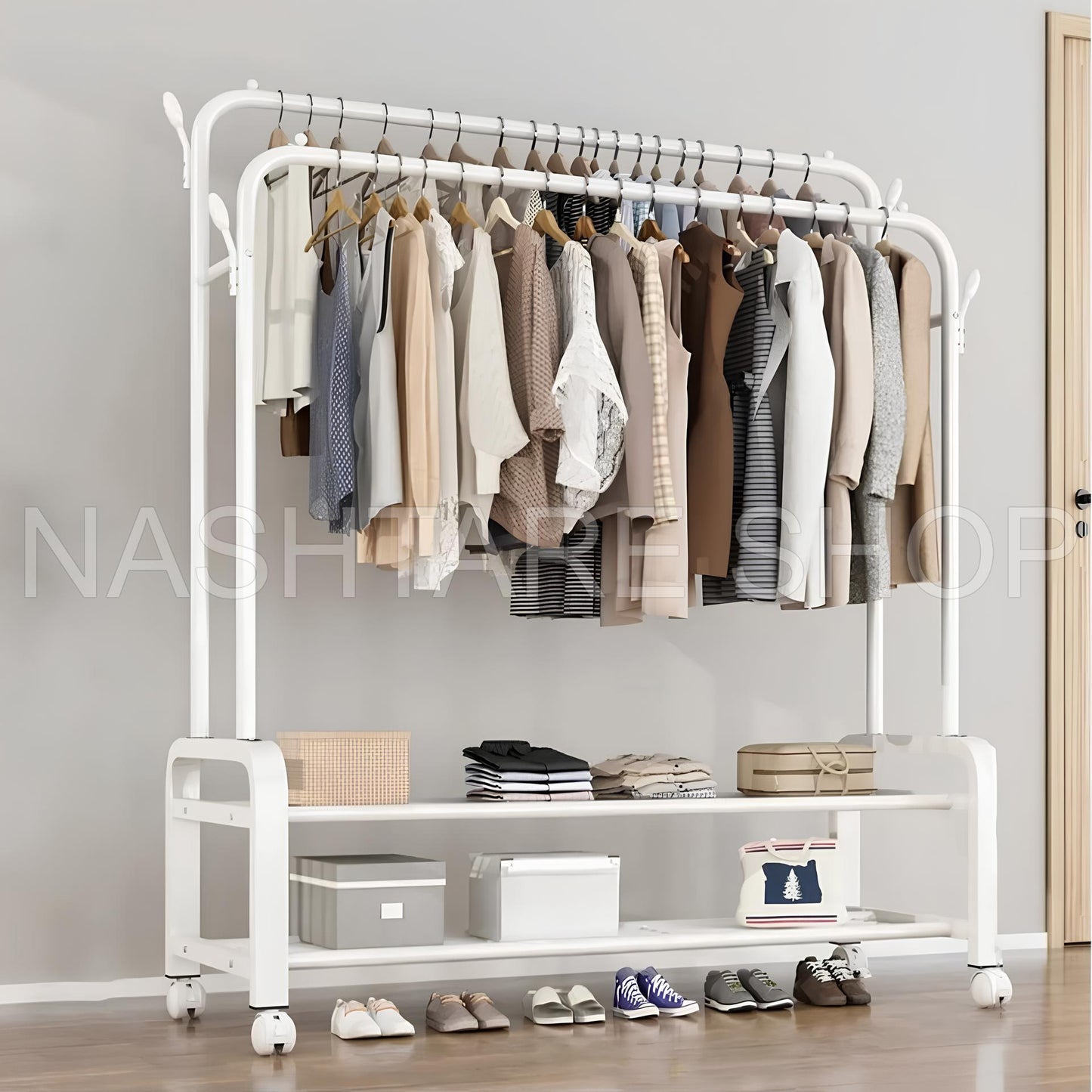 Standing Coat Rack Room | حامل ملابس