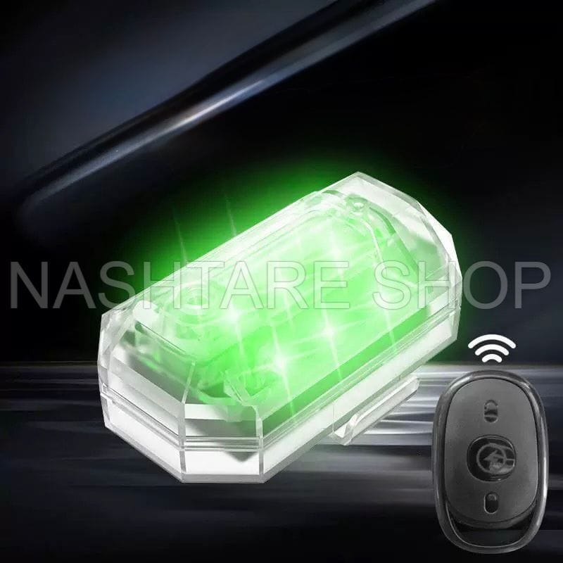Wireless Remote Flashing Light | إضاءة فلاش لاسلكية مع ريموت تحكم