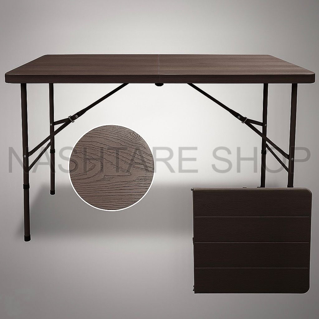 Folding & Portable Plastic Table | طاولة بلاستك قابلة للطي ومحمولة من