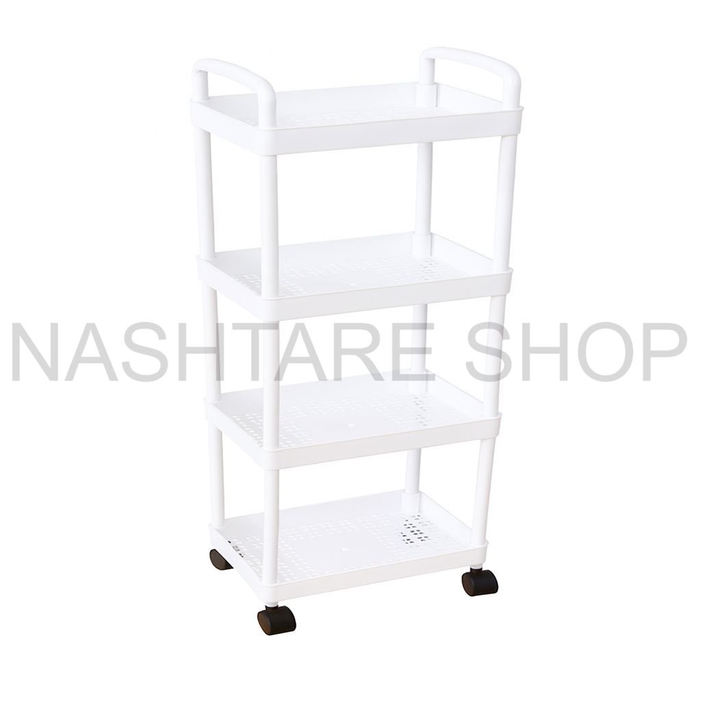 Multi-Tier Plastic Storage Shelf | رف تخزين بلاستيكي متعدد الطبقات