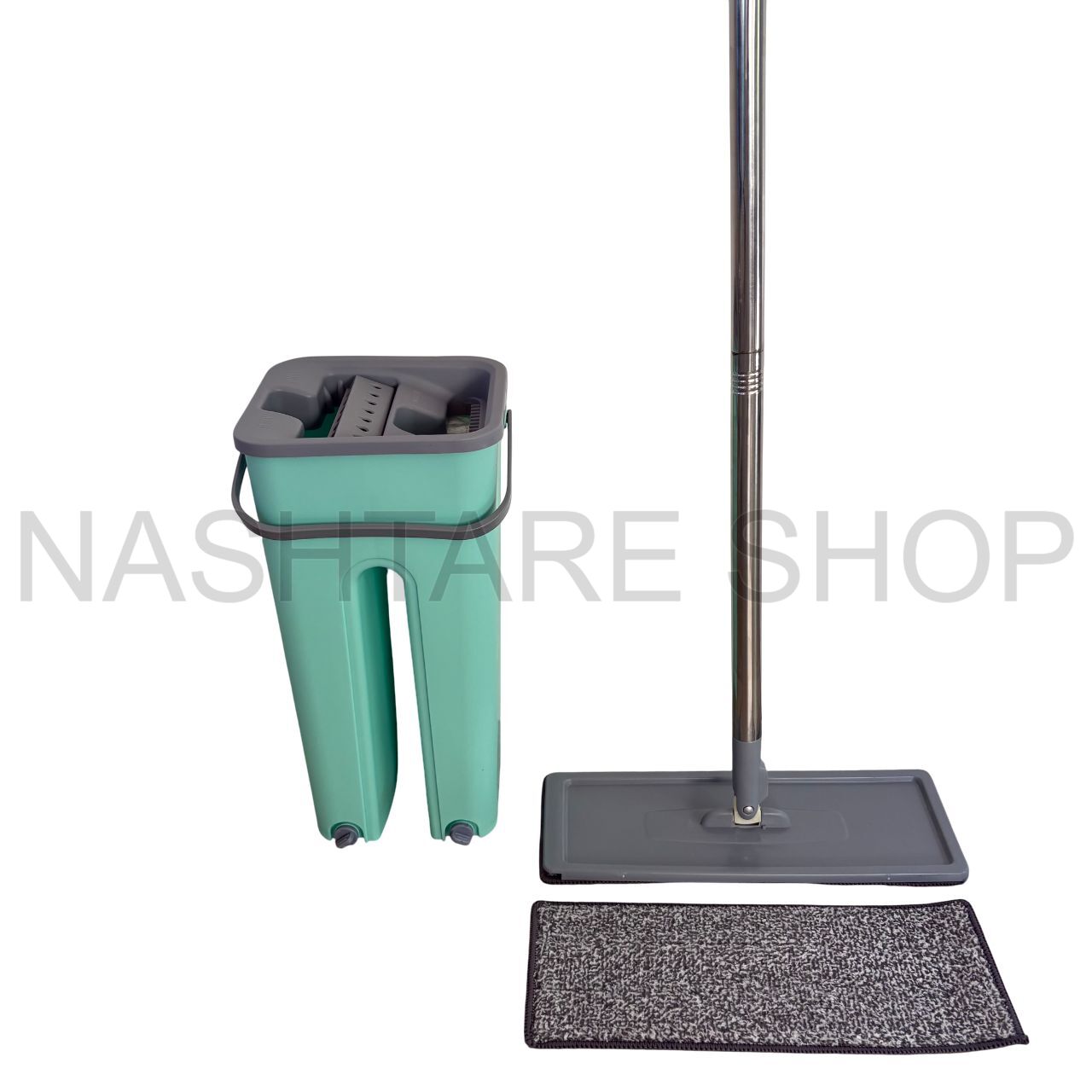 Spin Mop & Bucket Cleaning Set | طقم ممسحة ودلو للتنظيف