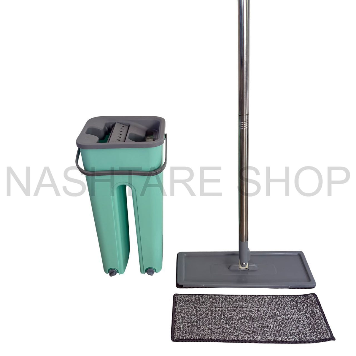 Spin Mop & Bucket Cleaning Set | طقم ممسحة ودلو للتنظيف