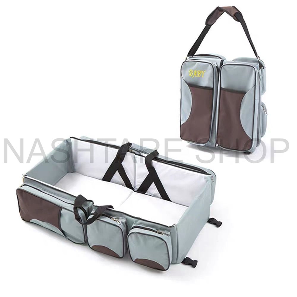 Baby Bed & Carry Bag with Mosquito Net | سرير وحقيبة أطفال مع ناموسية