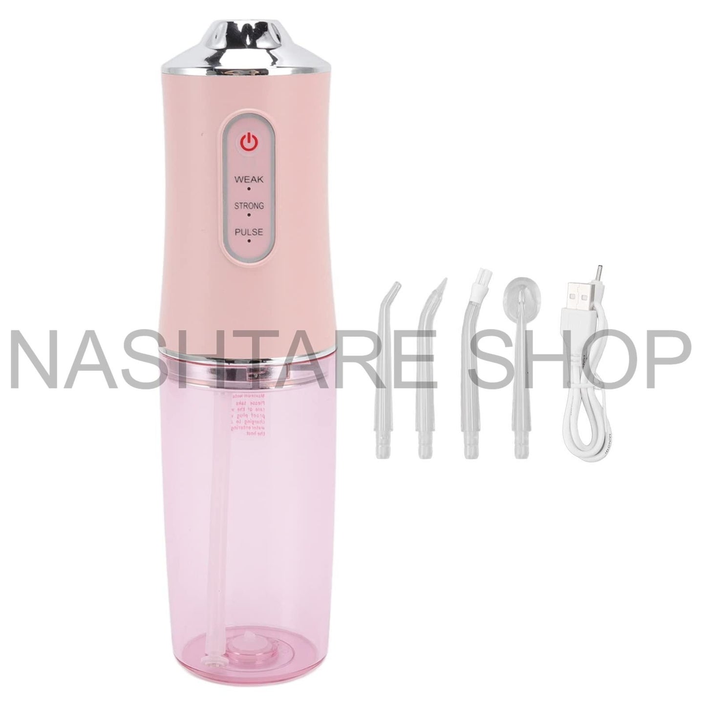 Electric Wireless Water Flosser with 4 Jet Tips | جهاز لاسلكي لتنظيف الفم