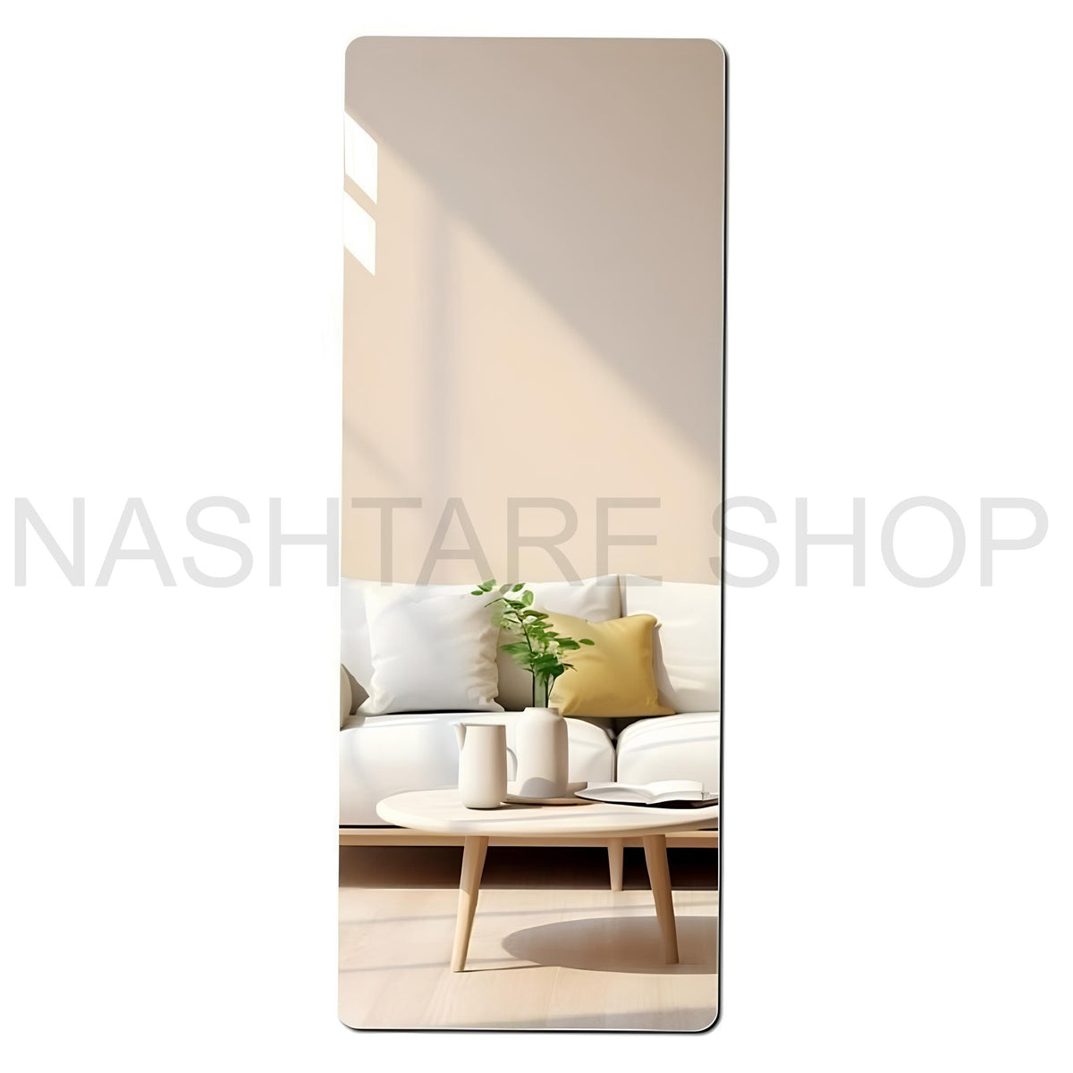 Adhesive Plastic Mirror | مرآة بلاستيكية لاصقة
