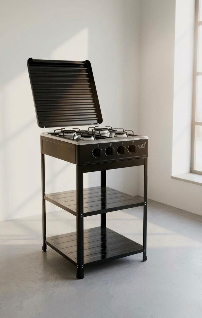 GEBE 4 Burner Gas Stove | موقد غاز أربع شعلات