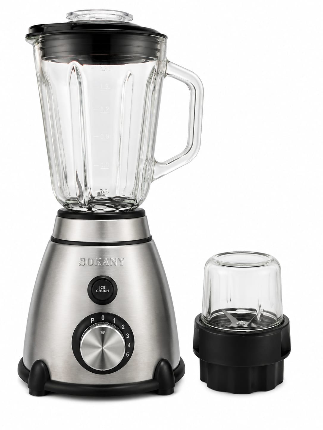 SOKANY Multi-Use Glass Blender | خلاط متعدد الاستخدام