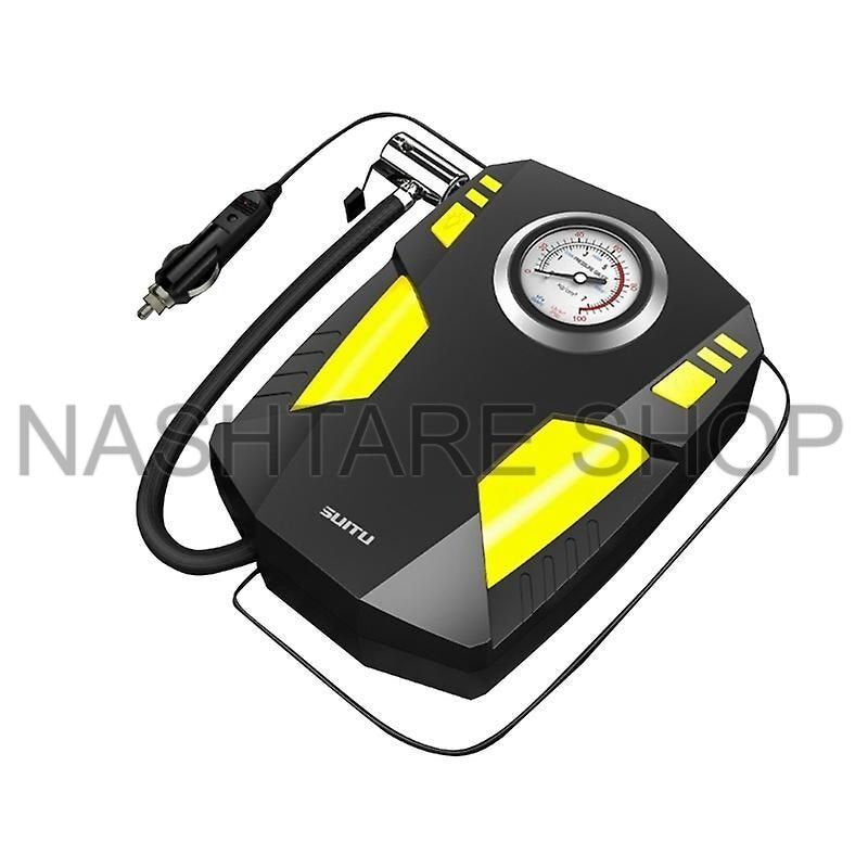 12V Car Inflator Pump with Cord | منفاخ هواء للسيارات