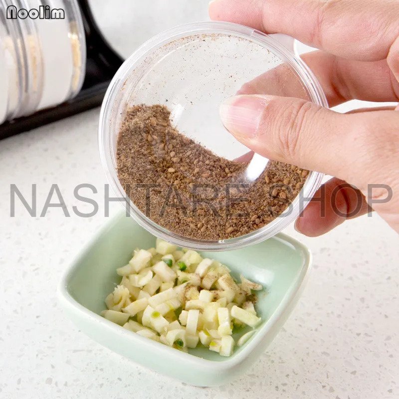 Plastic Six-Grid Spice Box | صندوق توابل بستة أقسام
