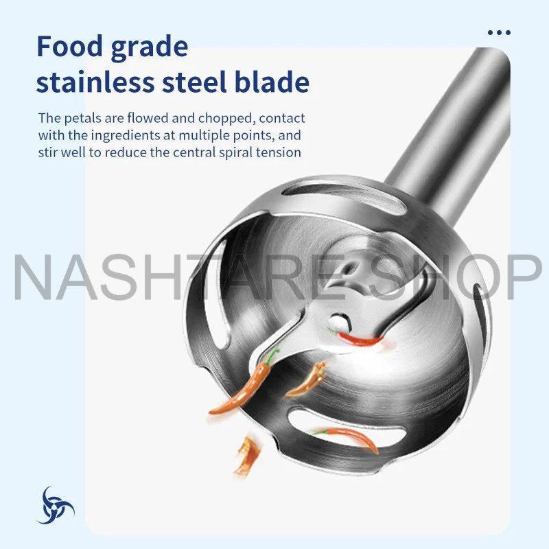 2 Speeds Stainless Steel Hand Mixer | خلاط يدوي