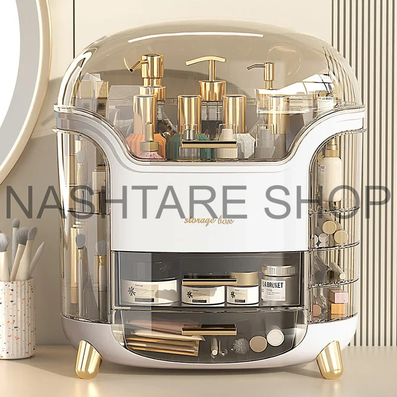 Cosmetic Organizer Storage Box | علبة تخزين مستحضرات التجميل
