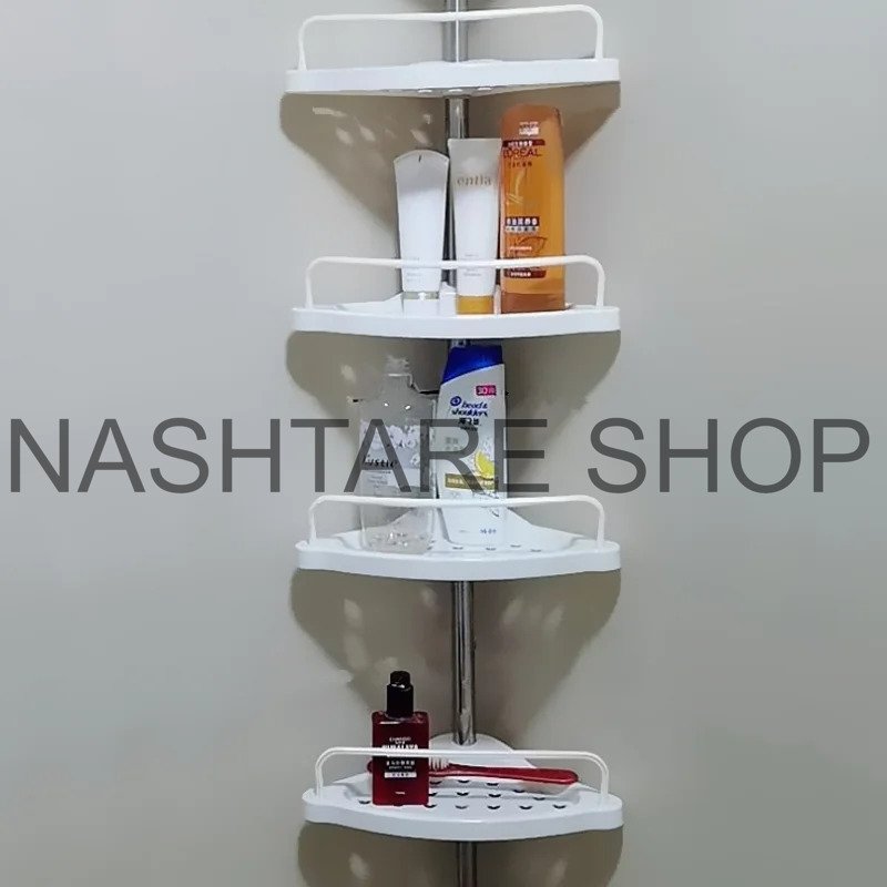 Shower Corner Storage Shelf For Bathroom -4-Layer | 4 رف دش طبقات