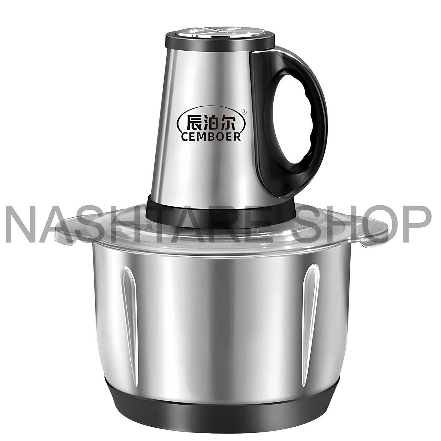 Meat grinder Electric stainless steel (GeBe) | مفرمة لحم كهربائية