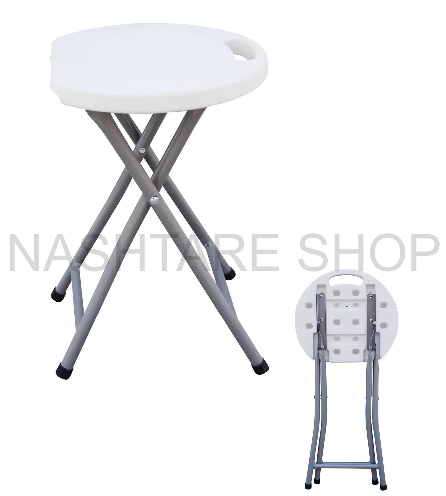 Foldable Plastic Camping Stool | كرسي بلاستيكي قابل للطي