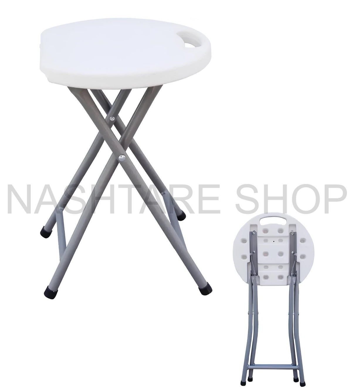 Foldable Plastic Camping Stool | كرسي بلاستيكي قابل للطي