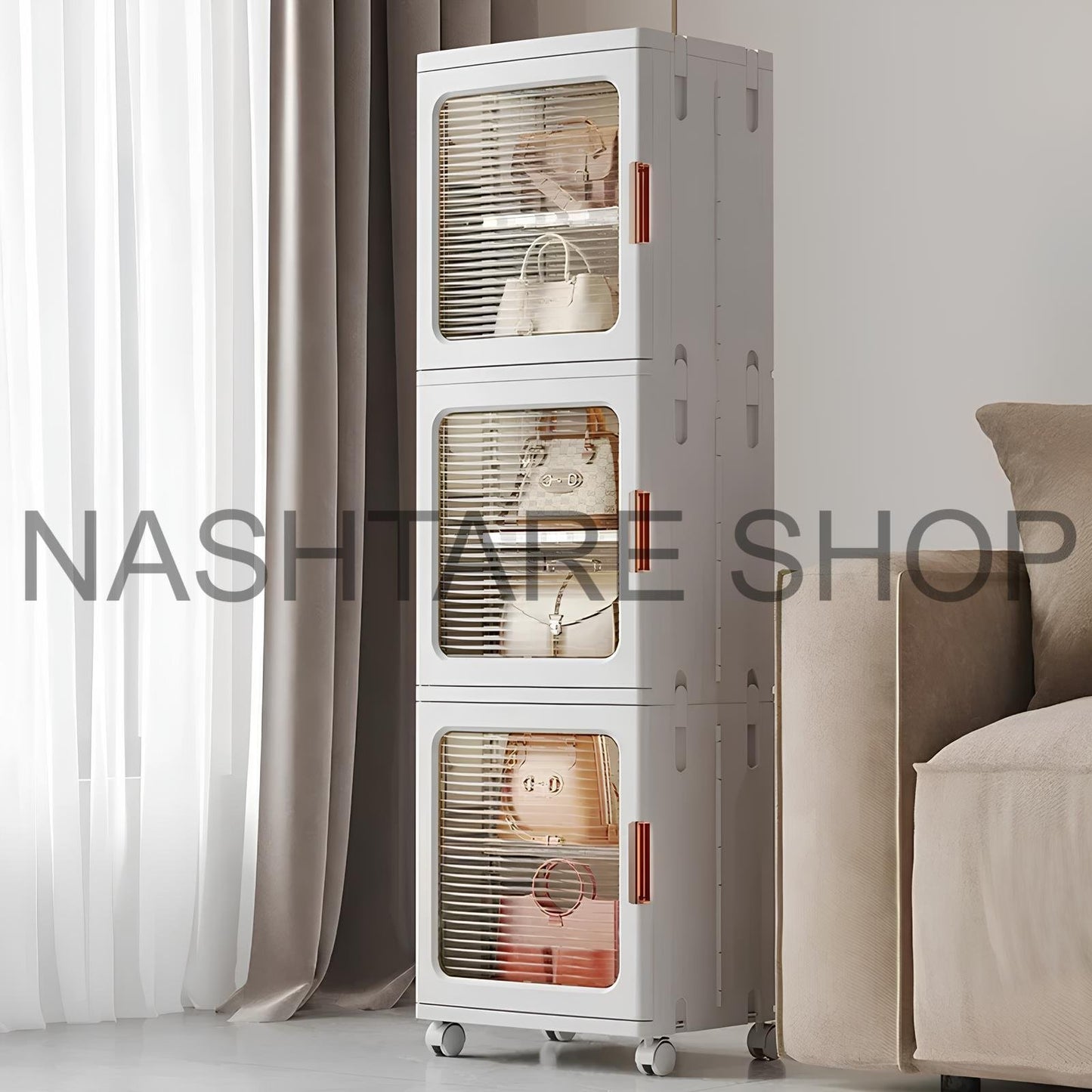 Single-Door Storage Organizer | خزانة متعددة الاستخدامات بباب واحد