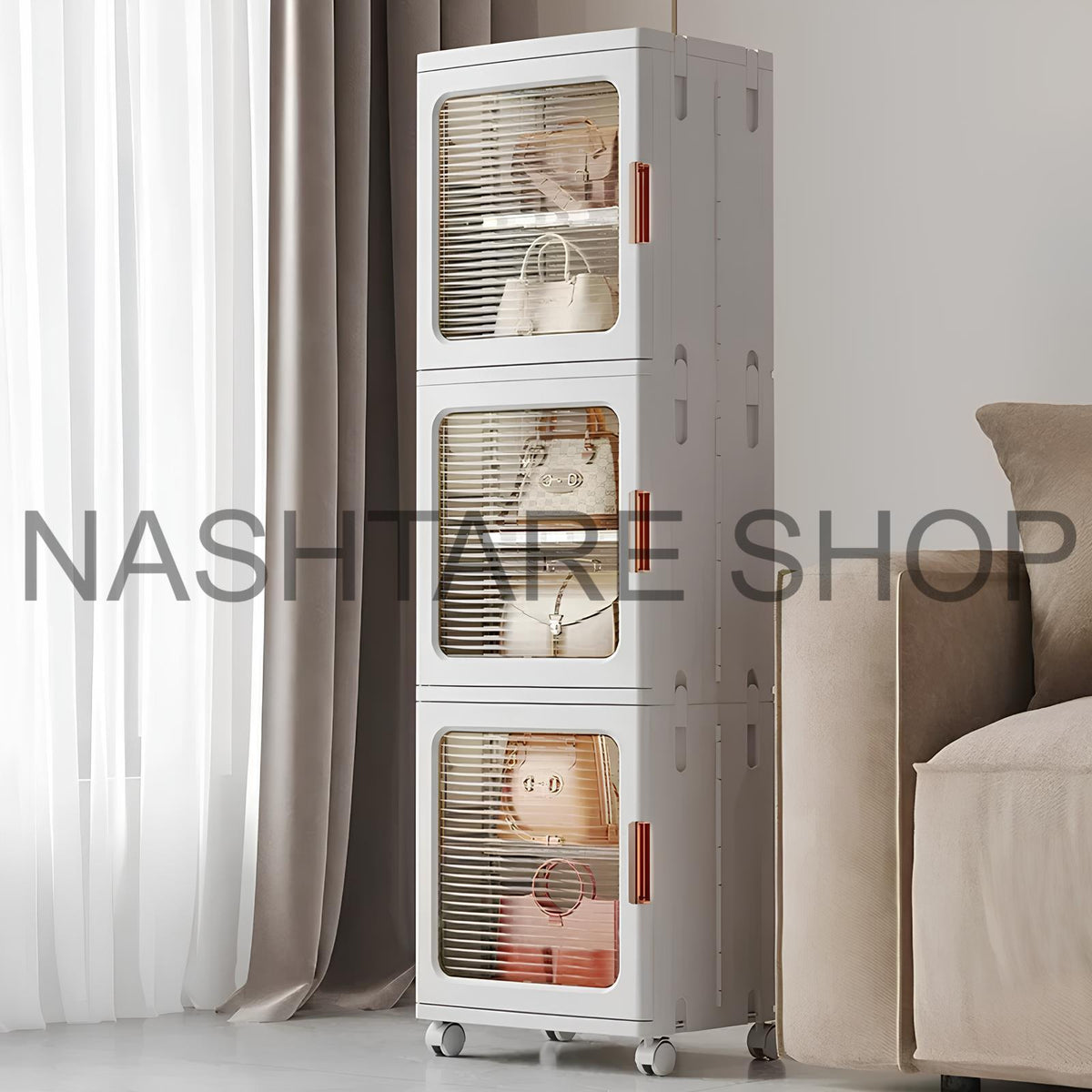 Single-Door Storage Organizer | خزانة متعددة الاستخدامات بباب واحد