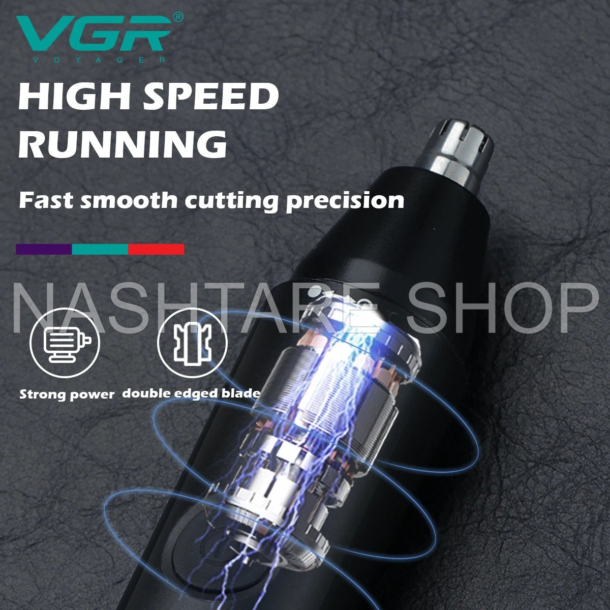VGR Professional Barber Nose Hair Clipper V-613 | ماكينة قص شعر الأنف الاحترافية VGR V-613"