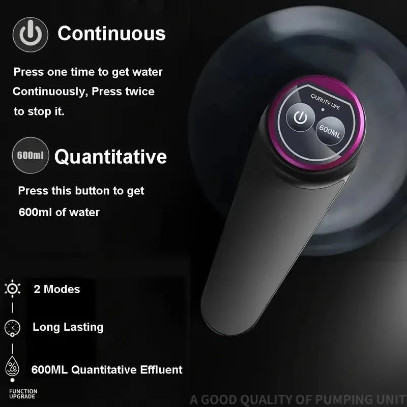 Electric Water Pump USB Charging "مضخة ماء يدوية"