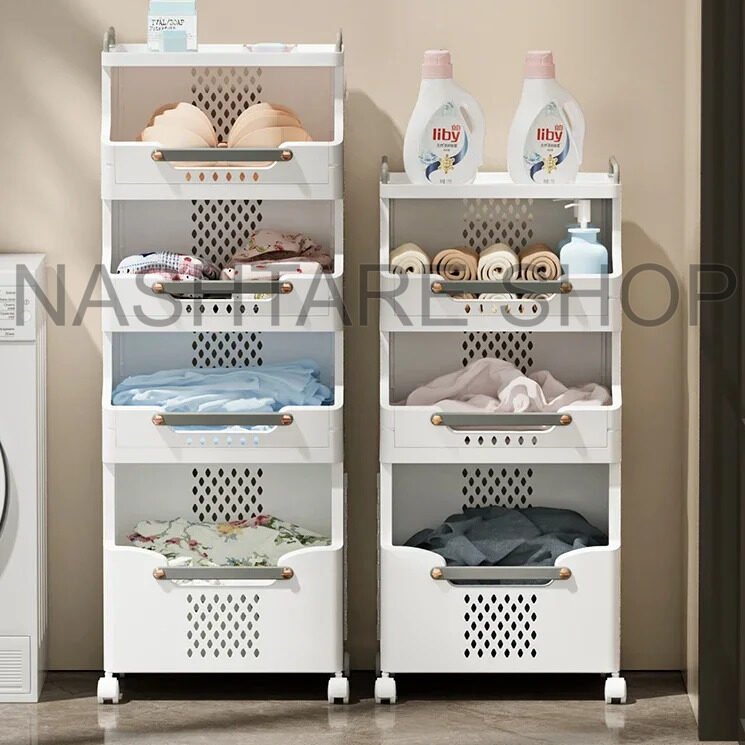Bathroom, Kitchen, Living Room storage shelves