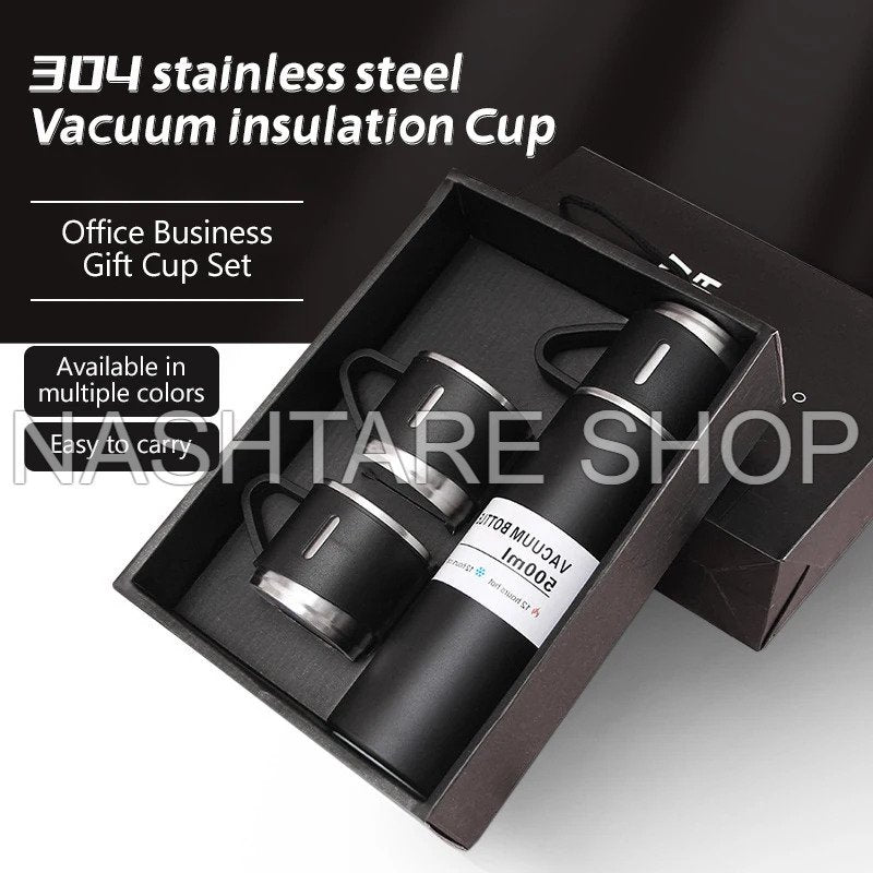 500ml Stainless Steel Travel Mug | كوب سفر ستانلس ستيل 500مل