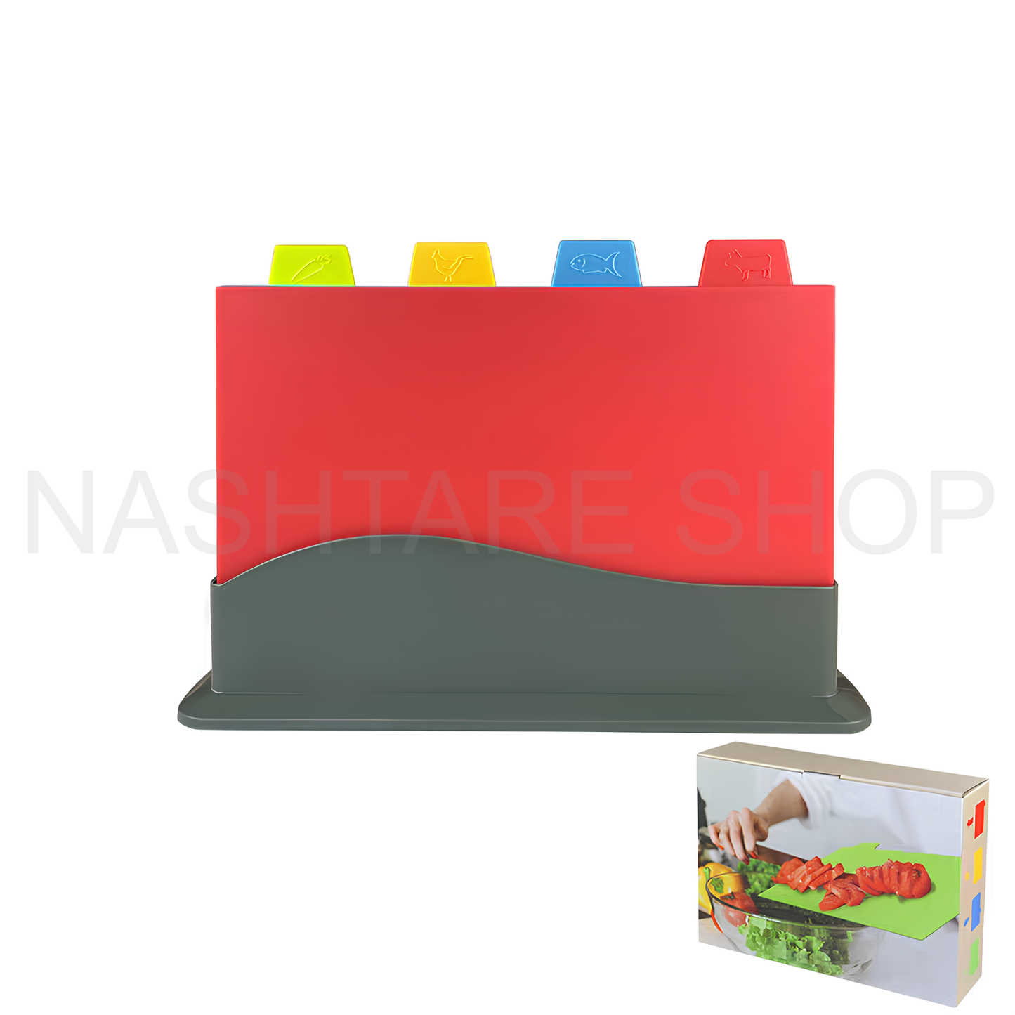 Food-Specific Cutting Boards Set | مجموعة الواح تقطيع متعددة الاستخدام