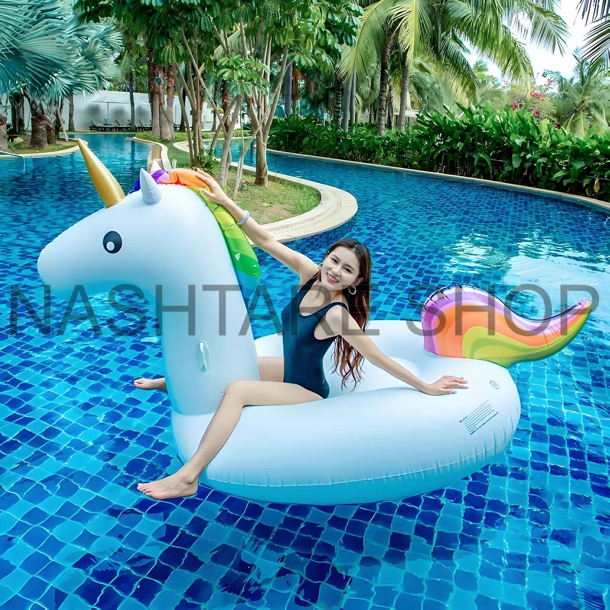 Unicorn Pool Float | عوامة يونيكورن
